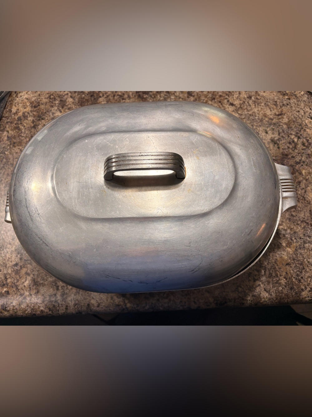 Vintage Wagner Ware Sidney O Magnalite 4267-P Oval Roasting Pan